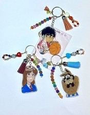 3 Portachiavi In Resina Anime