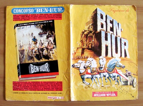 Album figurine lampo ben hur - -,