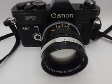 Canon FT QL + Canon FL 50mm