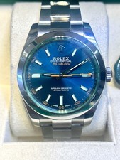 Rolex Milgauss Blue Dial