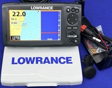 Lowrance Hook 7 CHIRP GPS Chartplotter FishFinder Display con coperchio e staffa
