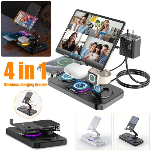 Caricabatteria wireless 1 - 4, in
