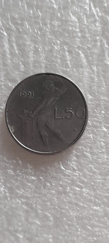Italian republic lire coin - italian,