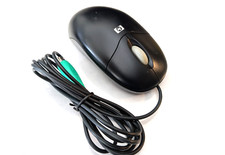Mouse HP con pallina (Palla) 3 tasti PS2 Modernariato Informatico PS/2