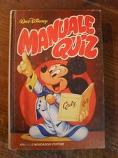 DISNEY MANUALE QUIZ MONDADORI 1983