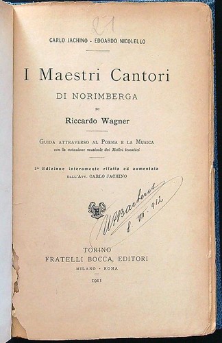 Maestri cantori wagner - maestri,