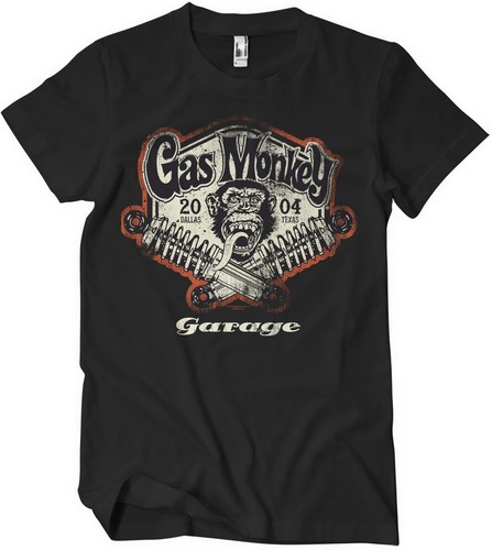 Gas monkey garage shirt - monkey, t-shirt