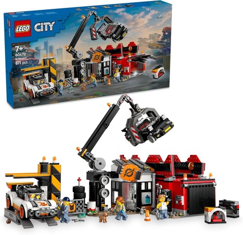 Lego city sfasciacarrozze con - lego,