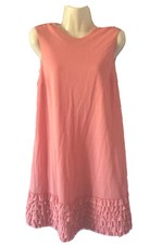 RED VALENTINO ABITO/VESTITO/DRESS DONNA/WOMEN ORIGINALE NUOVO ROSA BALZE TG.M