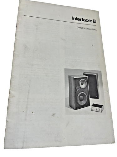 Electro voice interface - electro-voice, b