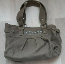 borsetta CABRITO - Fuerteventura - in tela - verde militare - borsa a mano