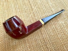 ENORME! PIPA JEAN LACROIX "CARDINALE", BULLDOG, FASCIA ORO 750 MARCATA, PIPA.