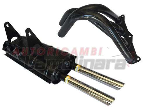 Marmitta sportiva collettore - +,