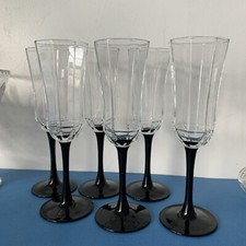 6x Luminarc France Flauti