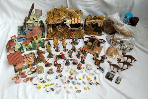 Presepe completo capanna - presepe,