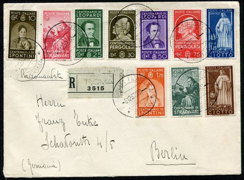 Regno italia 12 1937 - regno, 6-12-1937