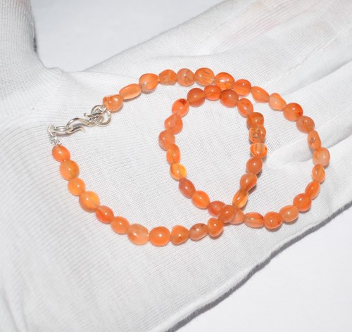 Collana perle corniola - perle, di