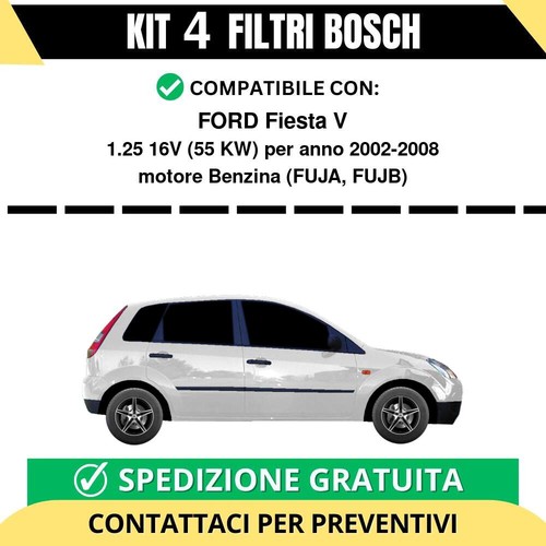 Kit filtri bosch - filtri, ford