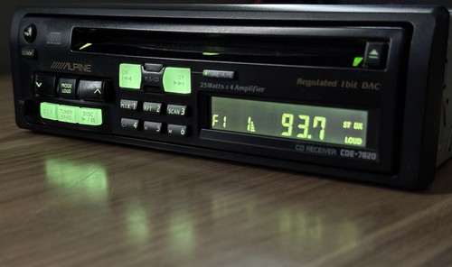 Alpine car audio stereo - car, in