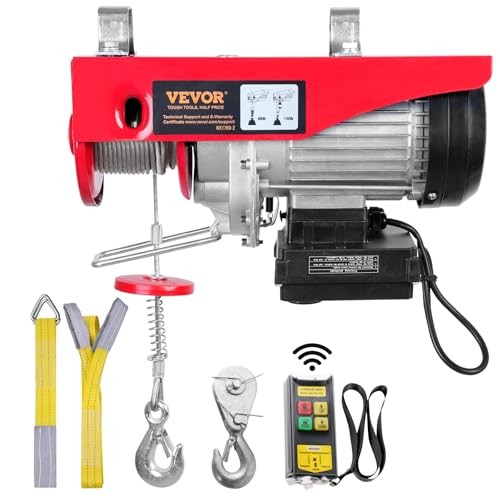 Vevor paranco leva elettrico - a,