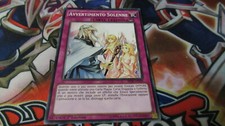YU GI OH AVVERTIMENTO SOLENNE