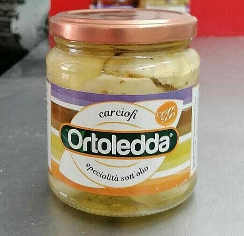 Carciofi sott olio - olio, (