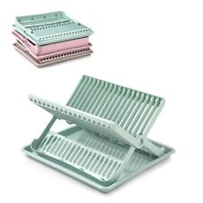 Scolapiatti da Cucina Pieghevole Colori Assortiti 37 x 33 x 21 cm