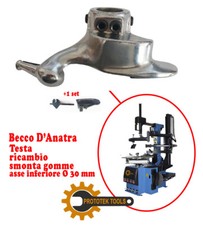 scarpetta per lo smontagomme , testa smonta gomme , foro 30 mm
