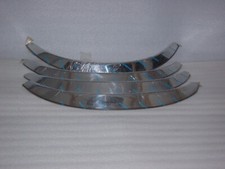 Barre di protezione cromate passaruota Opel Kadett D 2 + 4 porte in NUOVE!