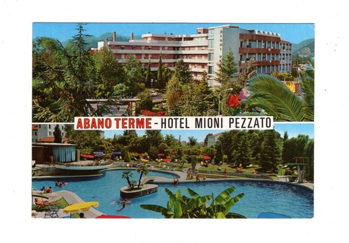 Cartolina postale abano - cartolina, terme