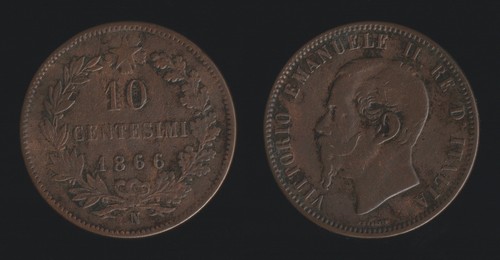 Centesimi 1866 napoli - 10,