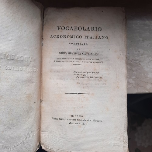 Vocabolario agronomico - vocabolario,