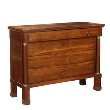 Cassettone Impero Antico Noce