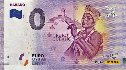 Banconota euro cuac - 0,