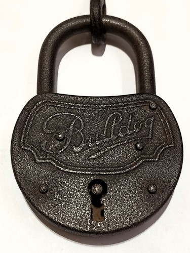 Bulldog antico lucchetto - bulldog, in