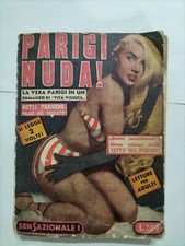 Parigi Nuda Lionello Natoli VIII Editrice 1955 Sansoni