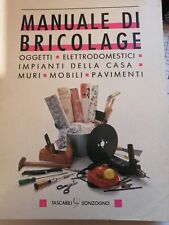 manuale di bricolage tascabili sonzogno n. 12 come nuovo 315 pagine ed 1992