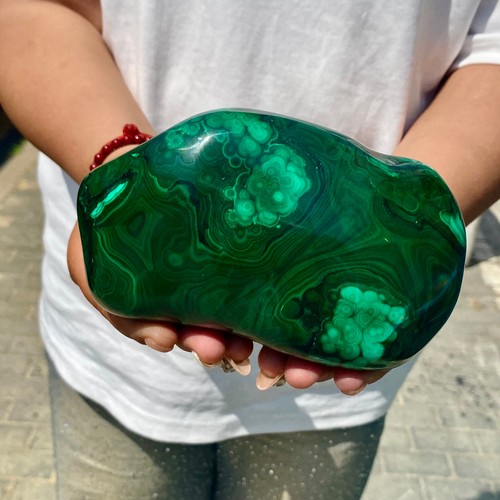 Grappolo trasparente malachite