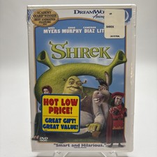 Shrek (DVD, 2001) Brand New