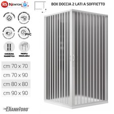 Cabina Box Doccia Angolare PVC