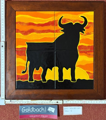 Quadro piastrelle toro - quadro,