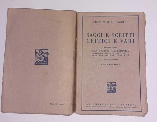 Saggi scritti critici - saggi, e