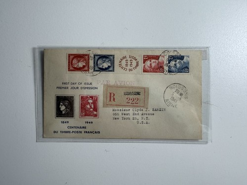Francobollo francia 1949 - francia,