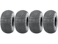 18x9.50-8 Nodoso Atv Quad Rimorchio Pneumatici 4ply Wanda P322 Tubeless (Set 4)
