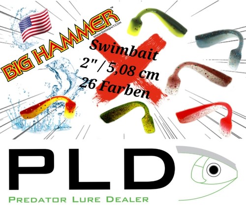 Big hammer swimbait 5 08 - hammer, 2"