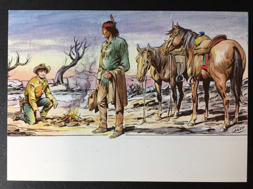 Tex cartolina bivacco - cartolina,