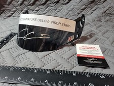 NASCAR Driver ~ Cole Custer ~ Signed Driving Helmet Visor (PA Hologram & COA)