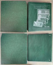 ALBUM CARTAMONETA ITALIANA REPUBBLICA ITALIANA 1946-2001 CON CUSTODIA Usato