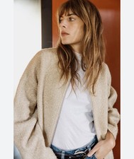 Giacca Bomber ZARA Crema