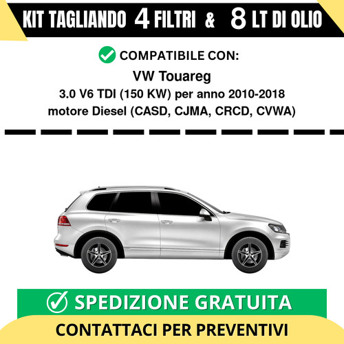 Tagliando per touareg - tagliando, vw
